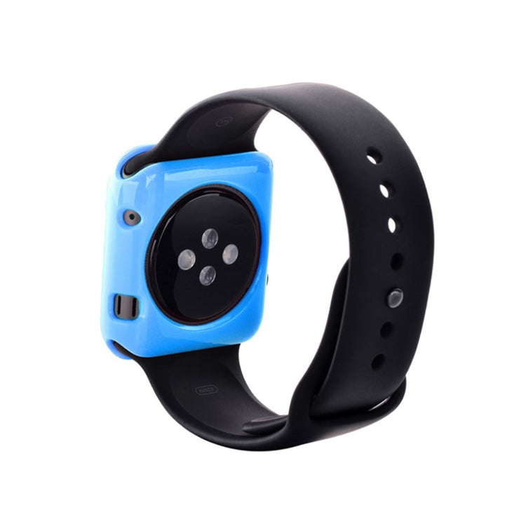 Skøn Apple Watch Series 1-3 38mm Plastik Rem - Blå#serie_2