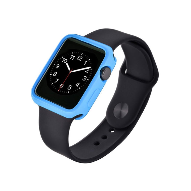 Skøn Apple Watch Series 1-3 38mm Plastik Rem - Blå#serie_2