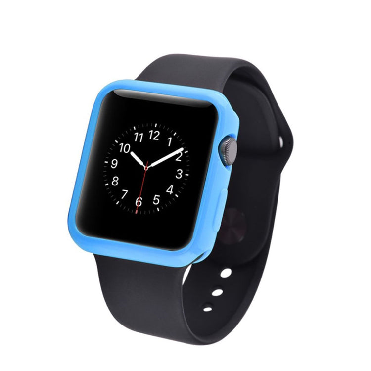 Skøn Apple Watch Series 1-3 38mm Plastik Rem - Blå#serie_2