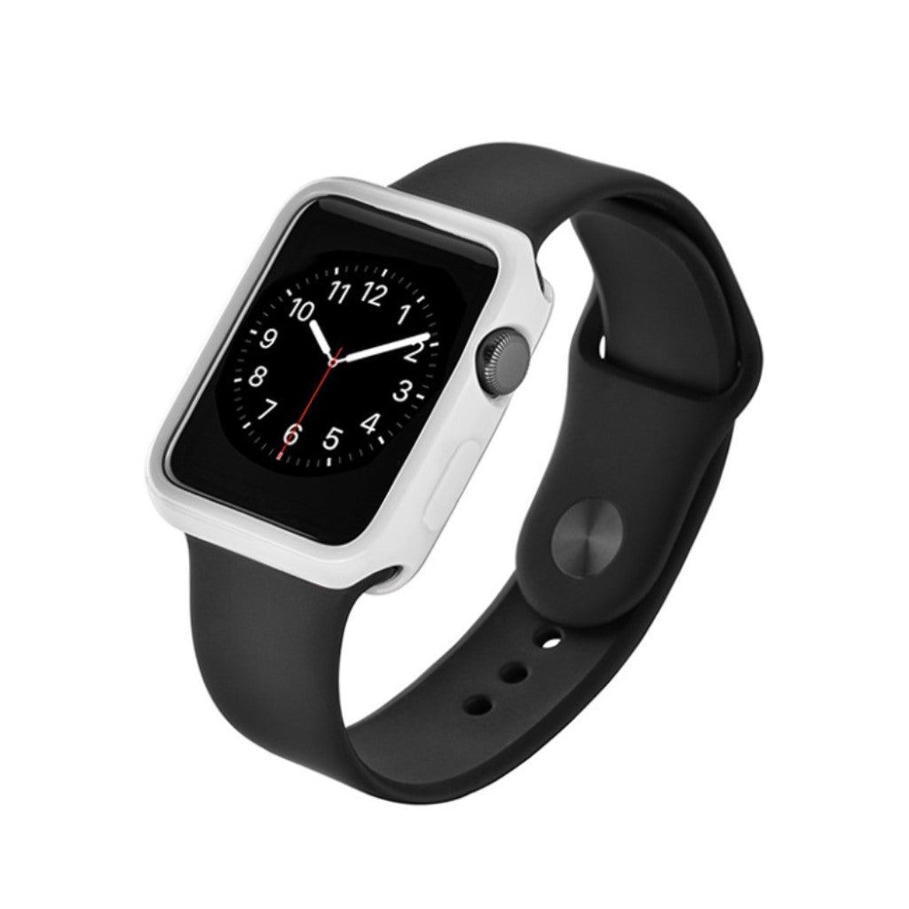Skøn Apple Watch Series 1-3 38mm Plastik Rem - Hvid#serie_5