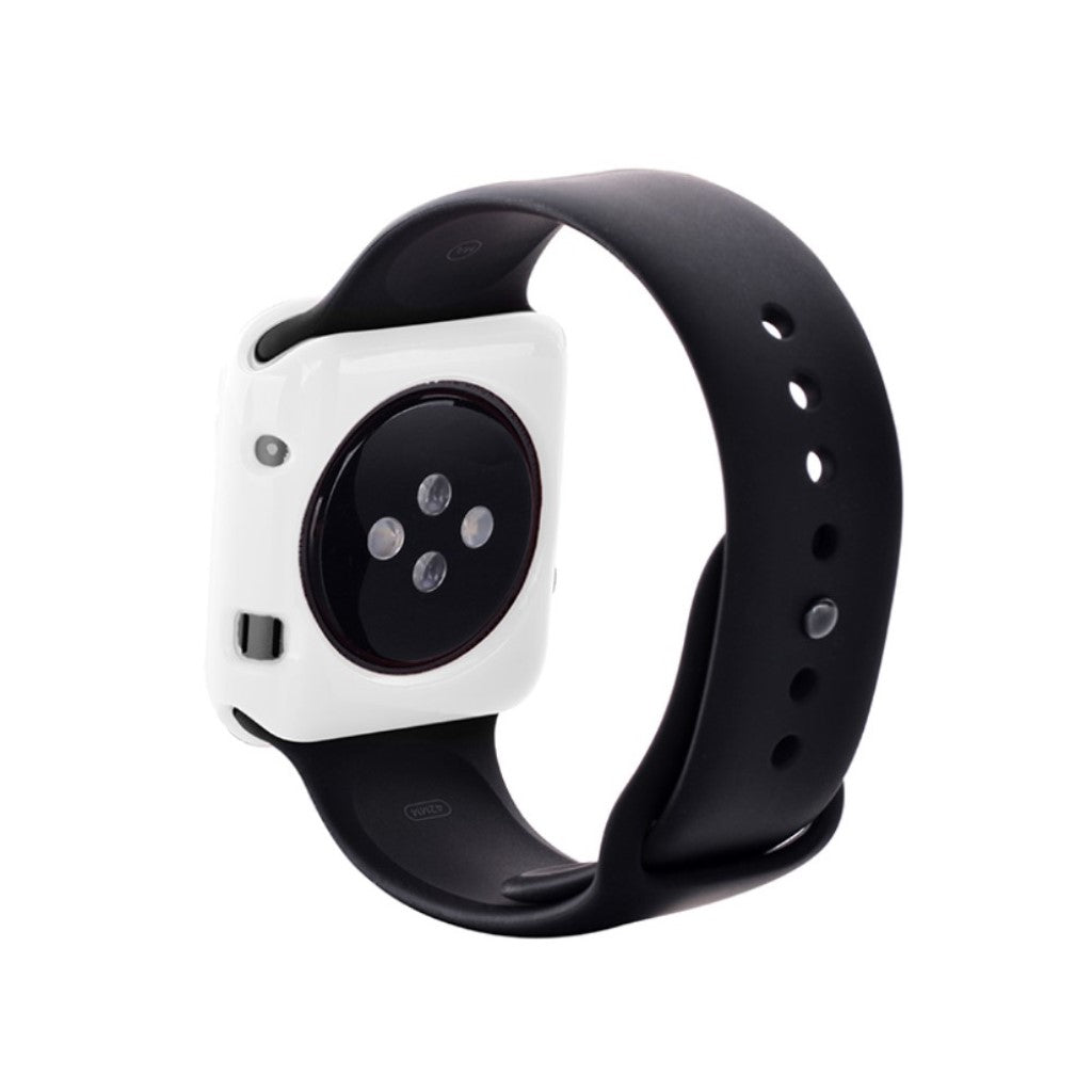 Skøn Apple Watch Series 1-3 38mm Plastik Rem - Hvid#serie_5