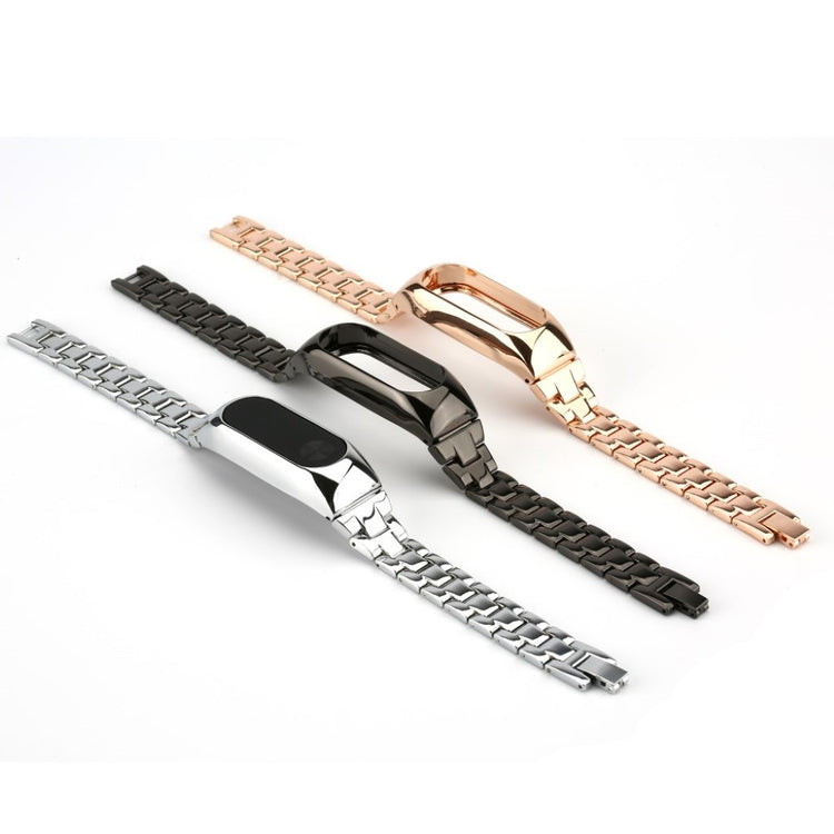 Stilfuld Xiaomi Mi Band 2 Metal Rem - Pink#serie_1