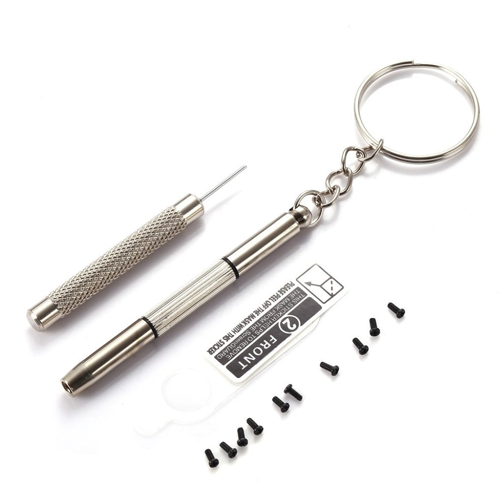 Stilfuld Xiaomi Mi Band 2 Metal Rem - Sølv#serie_2