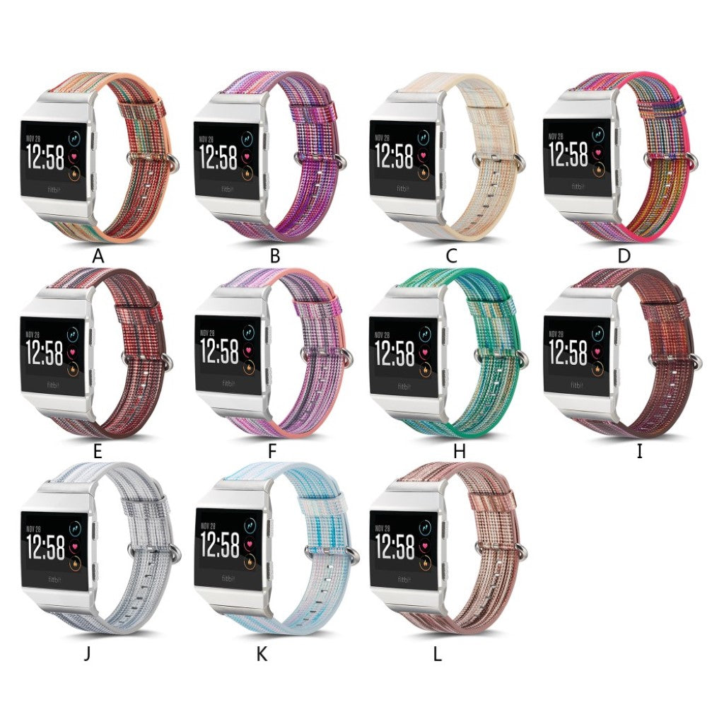 Mega flot Fitbit Ionic Ægte læder Rem - Flerfarvet#serie_2