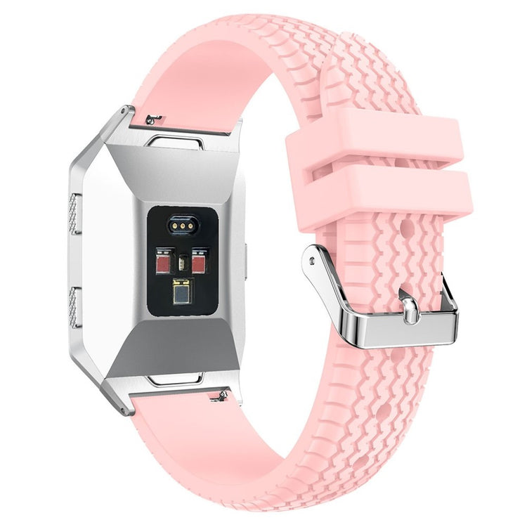 Vildt kønt Fitbit Ionic Silikone Rem - Pink#serie_6