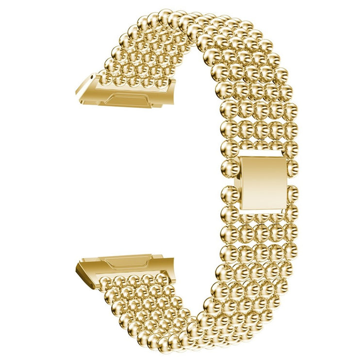 Super kønt Fitbit Ionic Metal Rem - Pink#serie_1