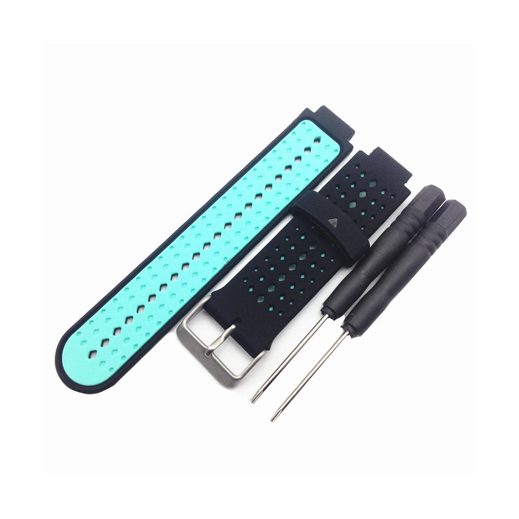 Fint Universal Garmin Silikone Rem - Blå#serie_9