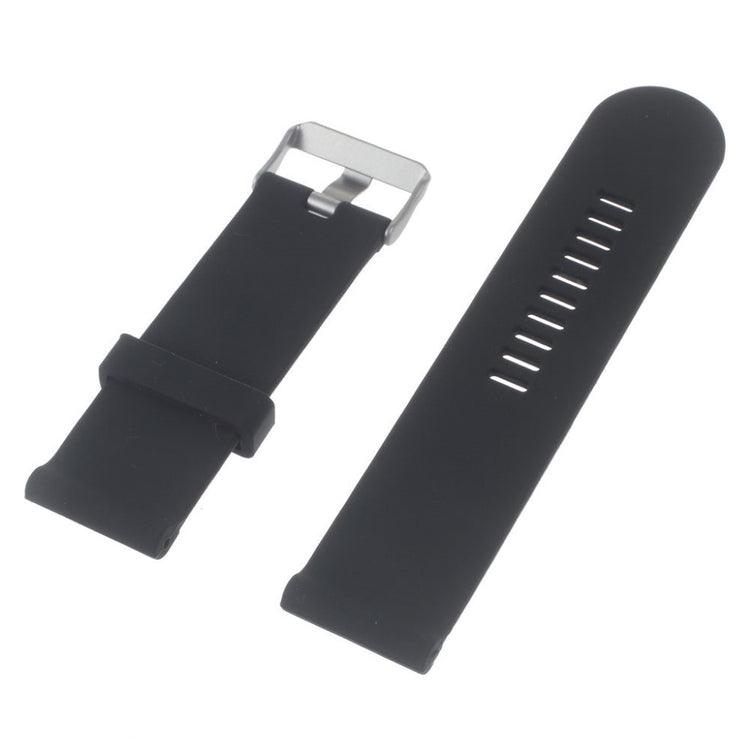 Godt Garmin Fenix 3 Silikone Rem - Sort#serie_4