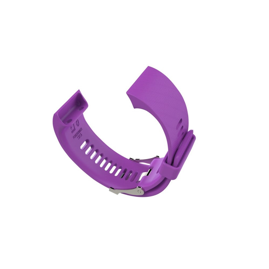 Meget smuk Garmin Forerunner 35 Silikone Rem - Lilla#serie_1