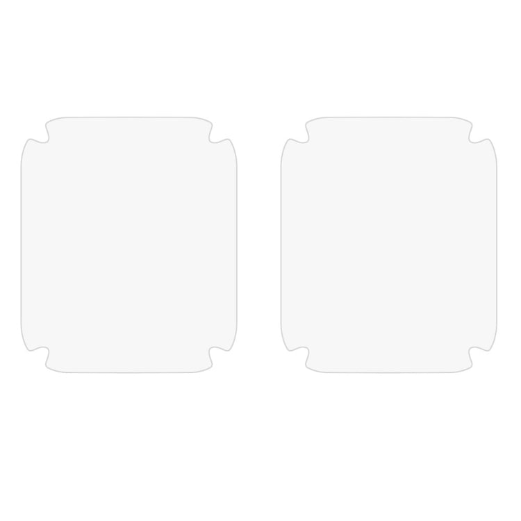 2stk Universal Apple Plastik  HD Skærmbeskytter - Gennemsigtig#serie_636