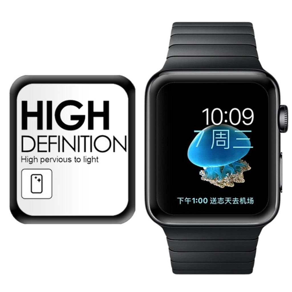 Apple Watch Series 4 40mm / Apple Watch 40mm Hærdet Glas Skærmbeskytter - Gennemsigtig#serie_205