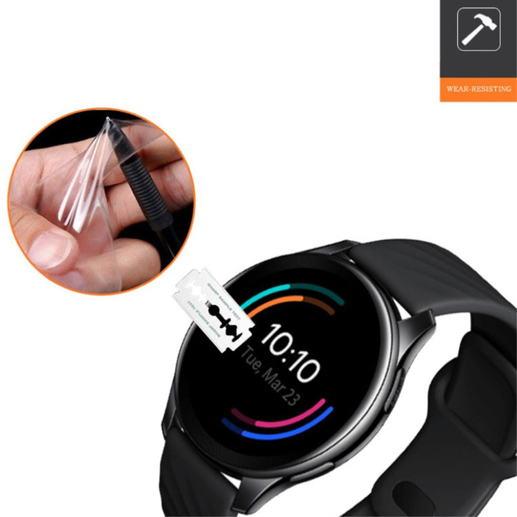 OnePlus Watch Plastik Skærmbeskytter - Gennemsigtig#serie_058