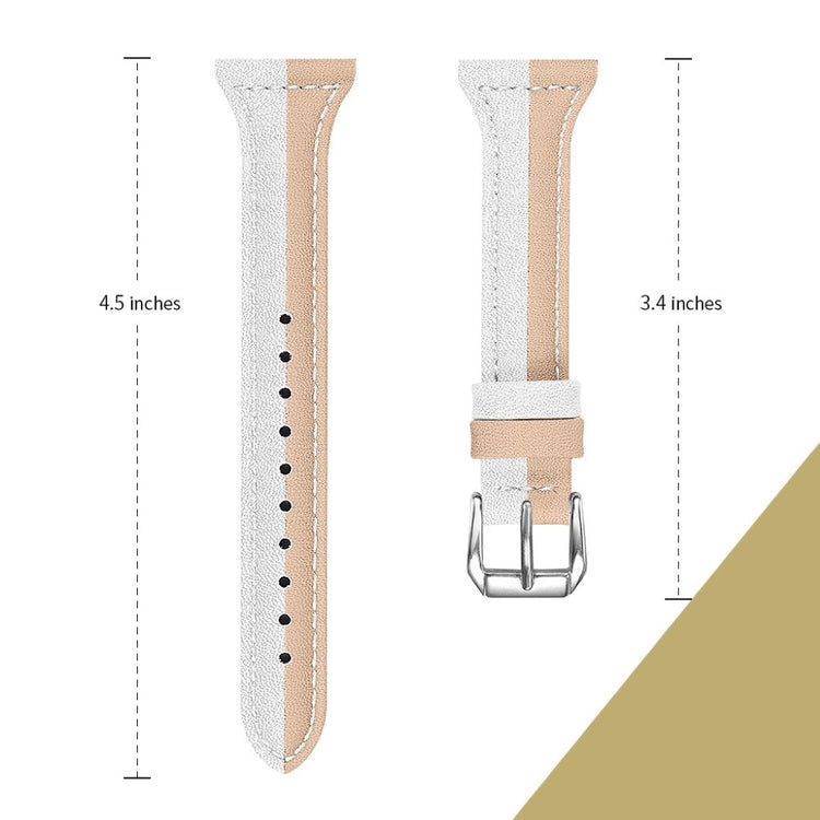 Vildt slidstærk Universal Ægte læder Rem - Hvid#serie_5