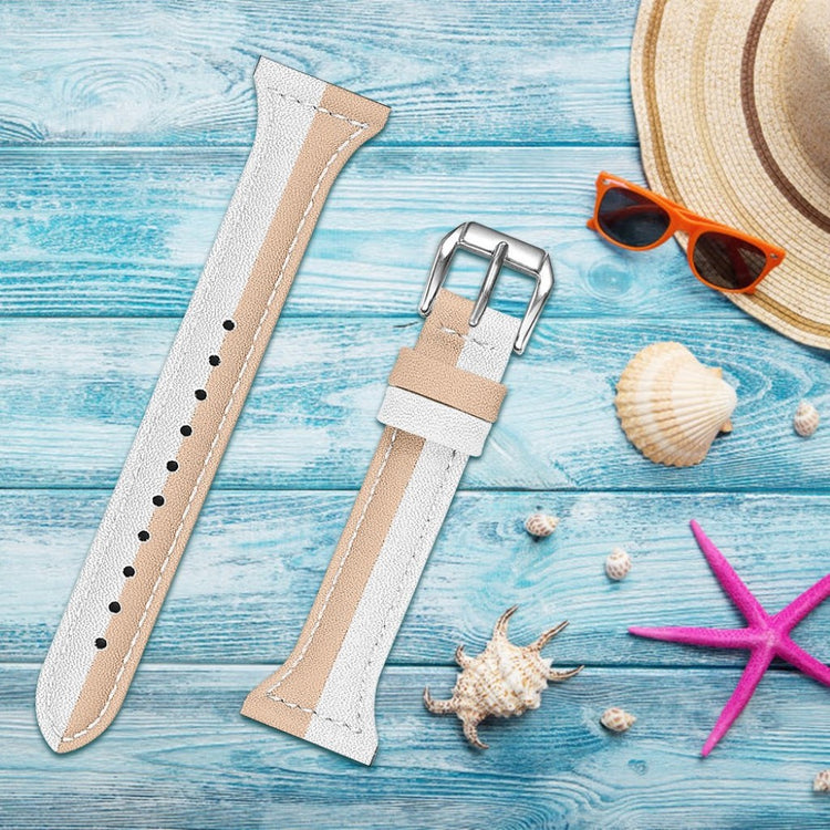 Vildt slidstærk Universal Ægte læder Rem - Hvid#serie_5