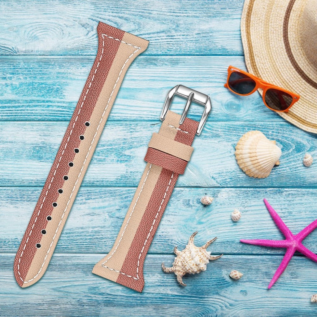 Vildt slidstærk Universal Ægte læder Rem - Brun#serie_7