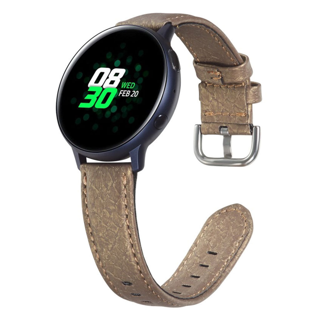 Universal cool leather watch band - Khaki#serie_3