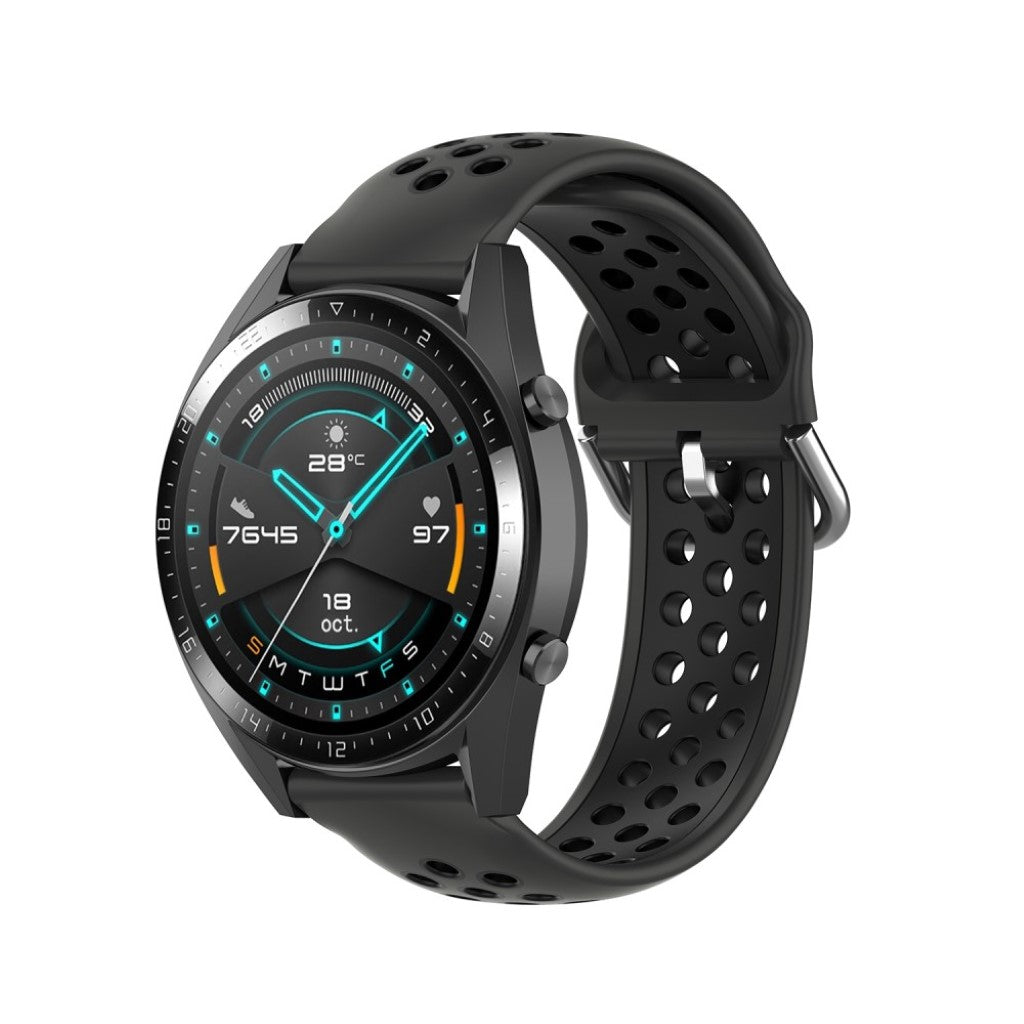 Vildt pænt Universal Silikone Rem - Sort#serie_12