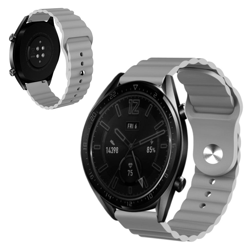 Silicone watch band for Huawei and Amazfit - Grey#serie_11