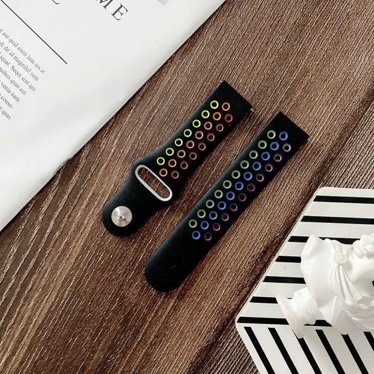 Helt vildt cool Universal Silikone Rem - Sort#serie_1