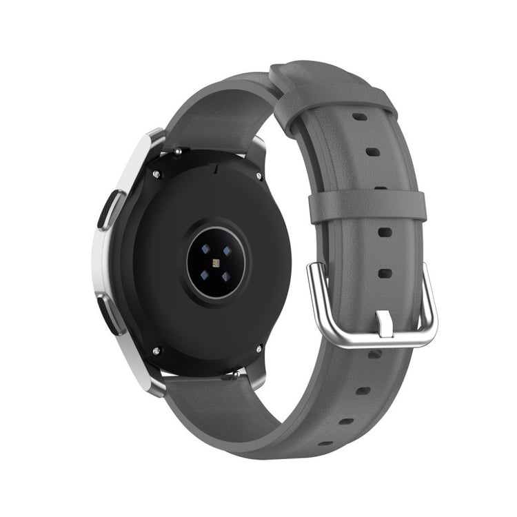 Helt vildt hårdfør Universal Ægte læder Rem - Sølv#serie_4