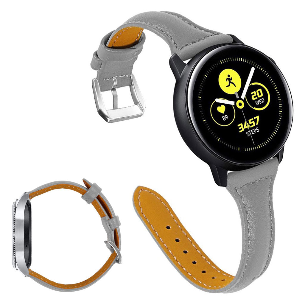 Universal genuine leather watch band - Grey#serie_5