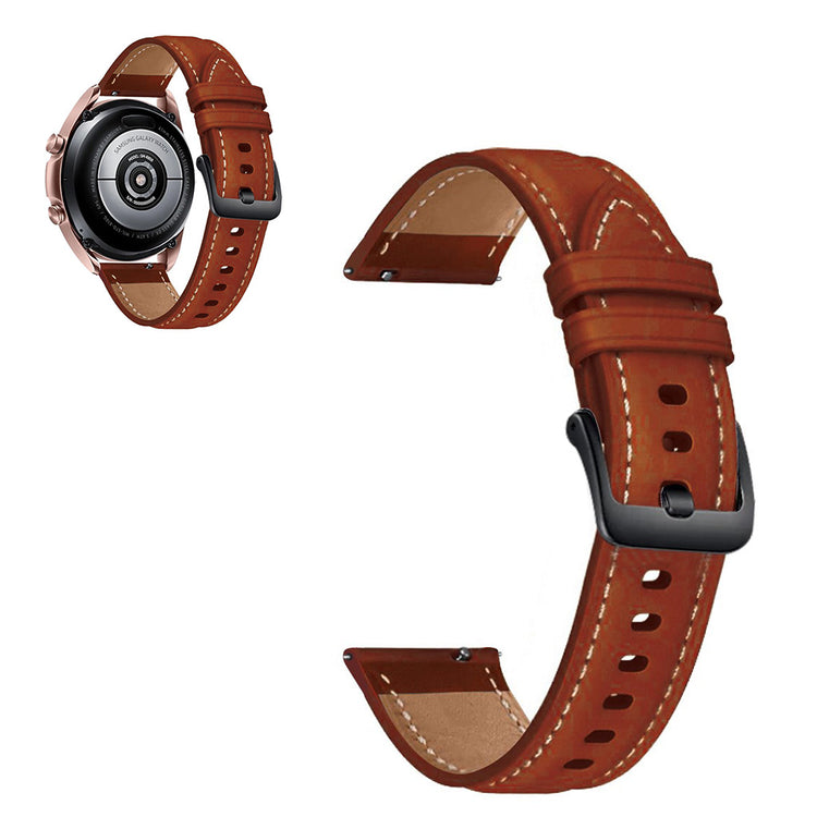 Universal cool genuine leather watch band - Brown#serie_4