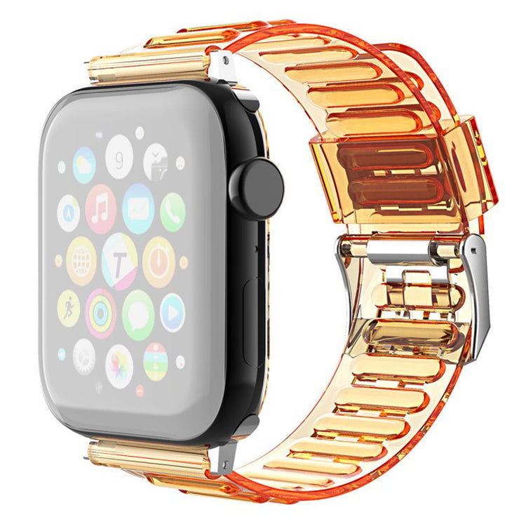 Universal transparent style watch band - Orange#serie_2