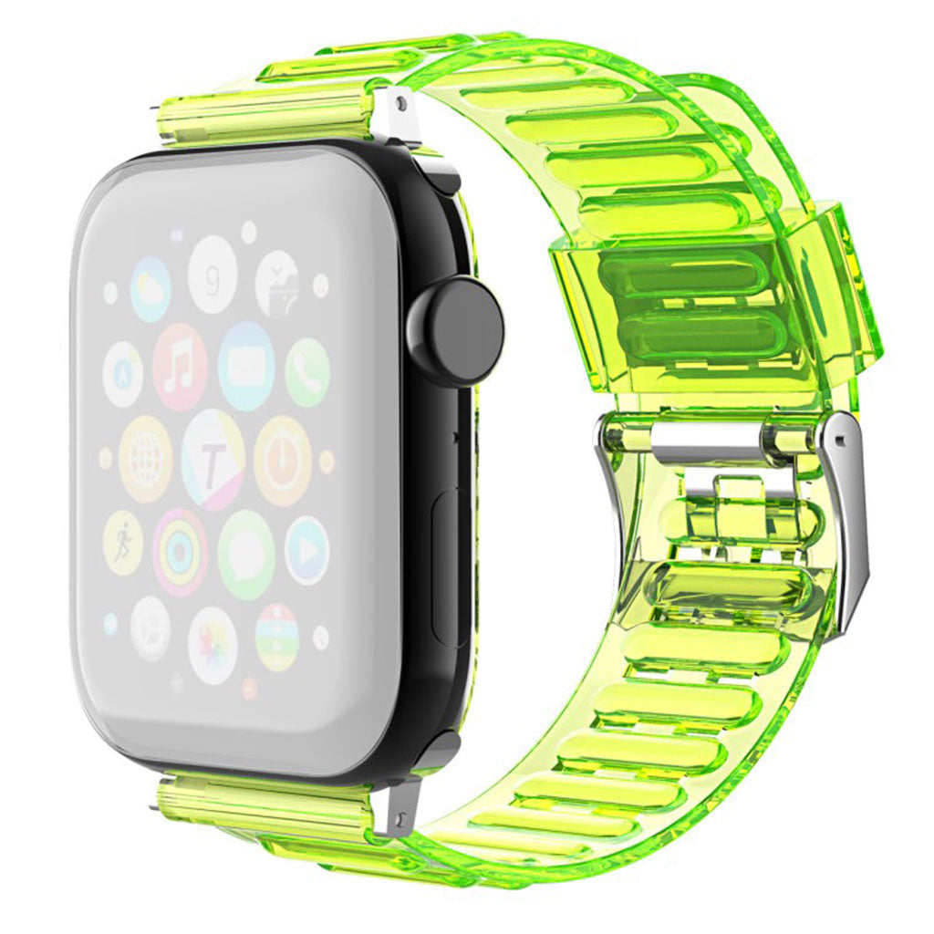 Universal translucent style watch band - Yellow#serie_5