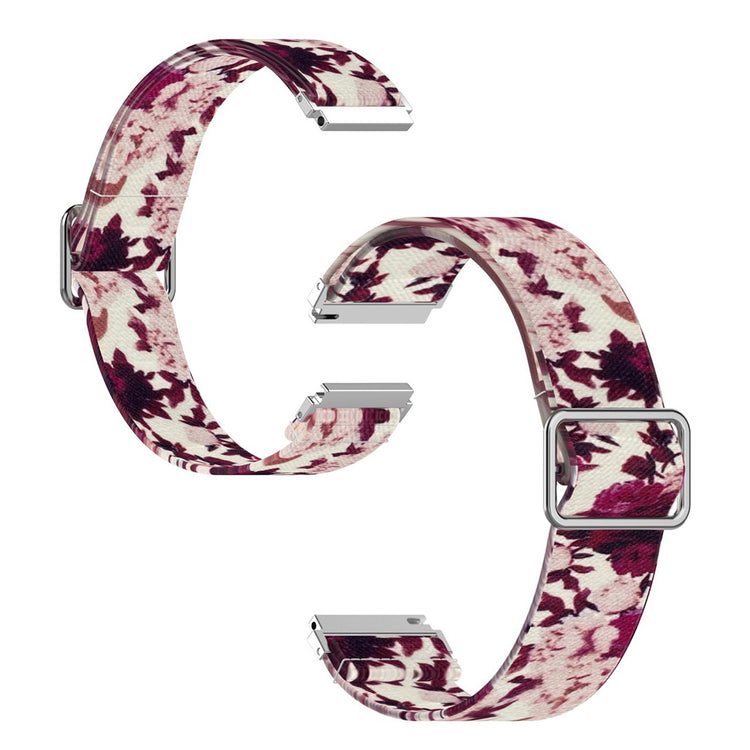 22mm Universal cool pattern watch band - Peony#serie_10