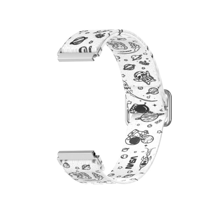 Mega kønt Universal Nylon Rem - Hvid#serie_12