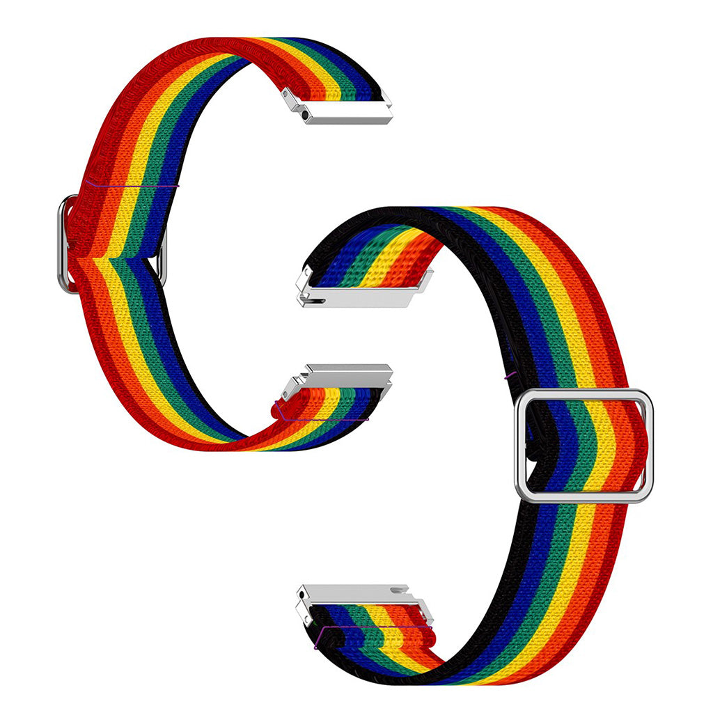 22mm Universal cool pattern watch band - Rainbow#serie_2