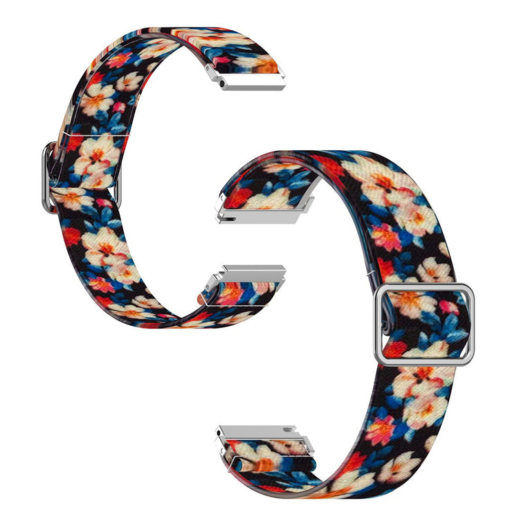 22mm Universal cool pattern watch band - Elegant Flower Patterns#serie_4