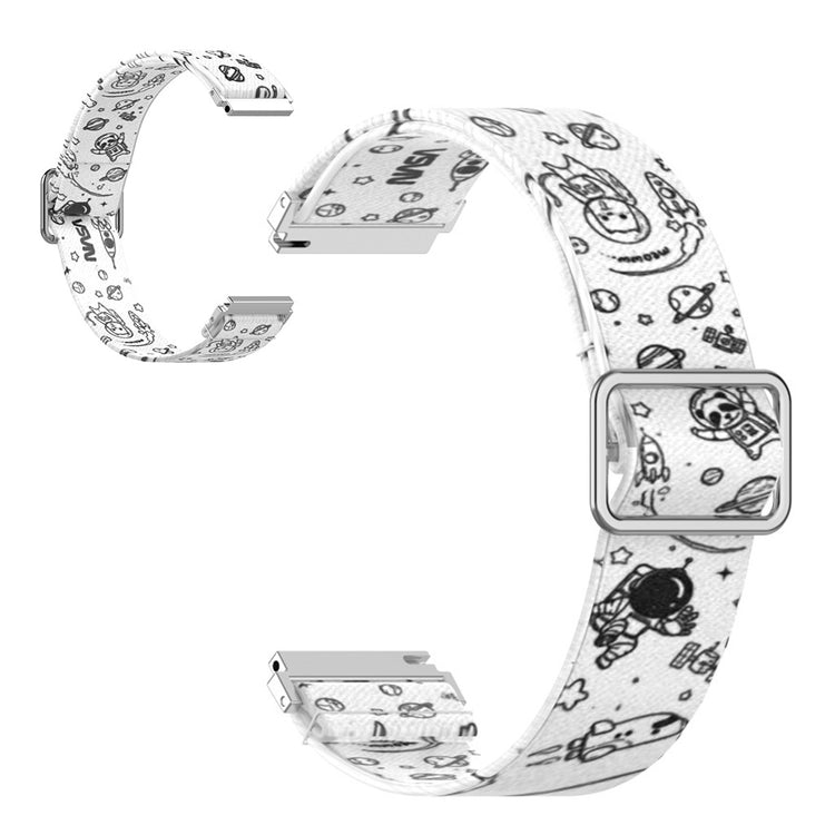 20mm Universal pattern printing nylon watch band - Universe#serie_12