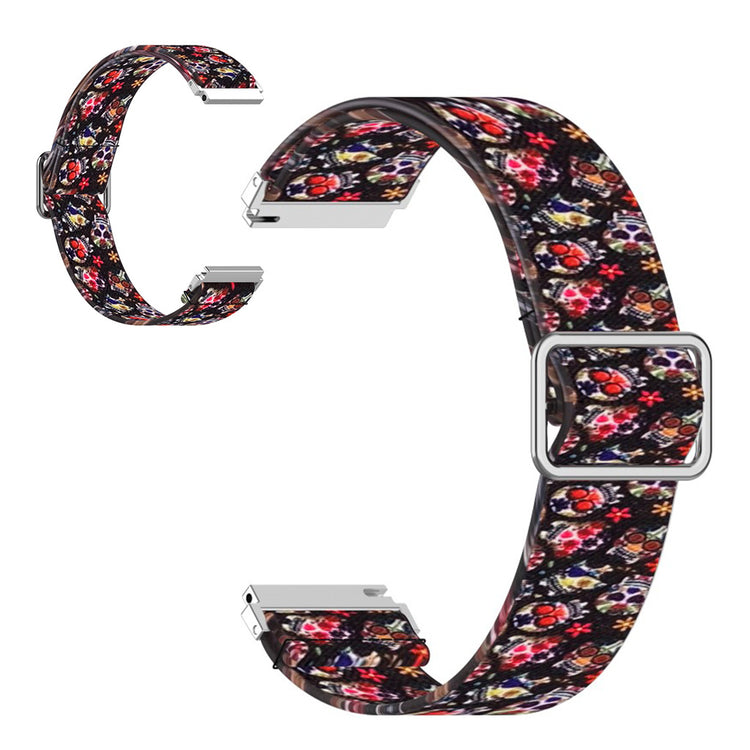 20mm Universal pattern printing nylon watch band - Colorful Skull#serie_3
