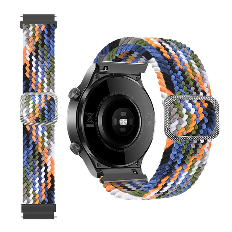 22m Universal braid pattern watch strap - Denim#serie_1