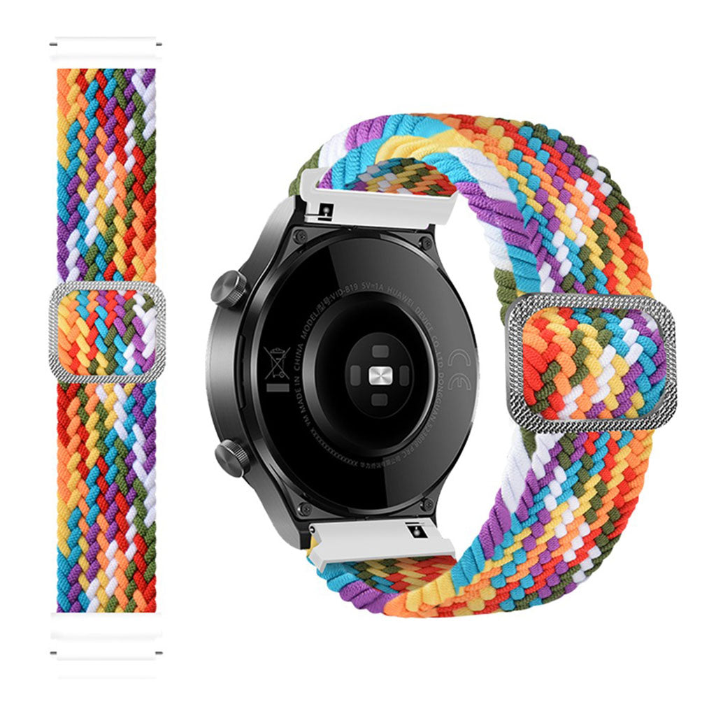 22m Universal braid pattern watch strap - Rainbow Color#serie_5
