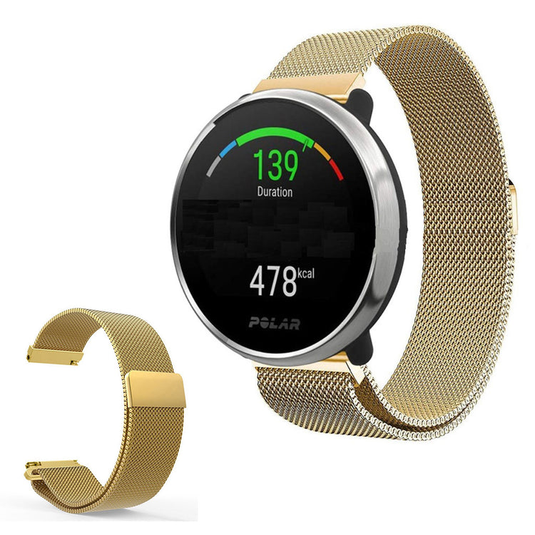 20mm Universal stainless steel watch band - Gold#serie_4