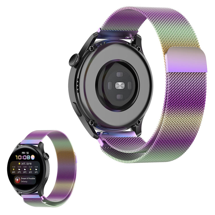 22mm Universal stainless steel watch strap - Multi-color#serie_6