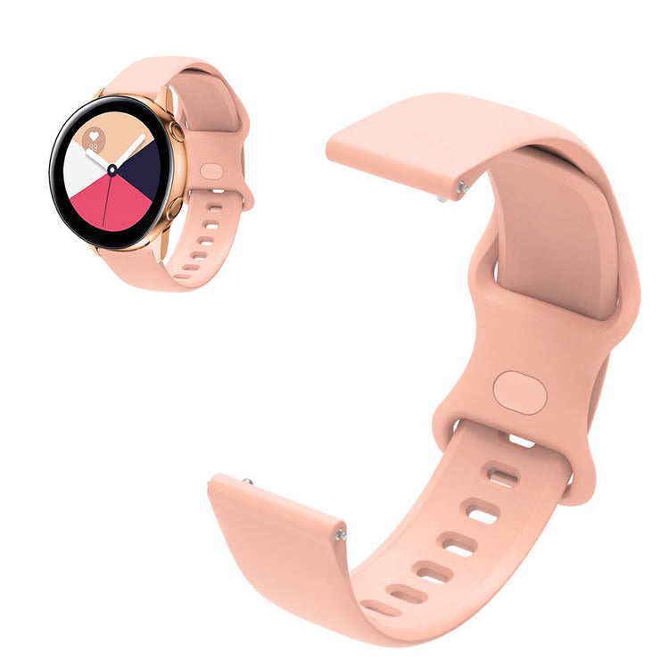 22mm Universal sport silicone watch strap - Orange#serie_8