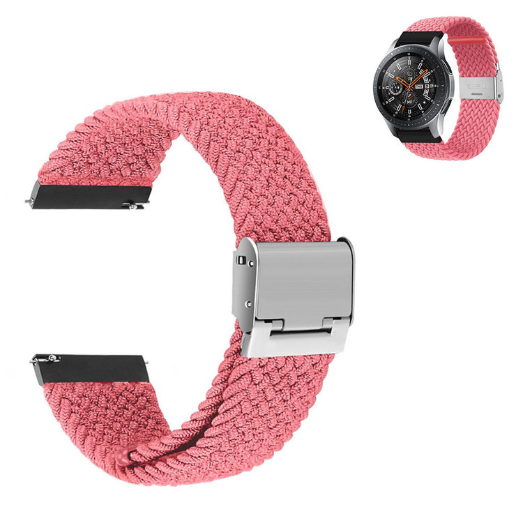 22mm Universal elastic nylon watch strap - Pink#serie_1