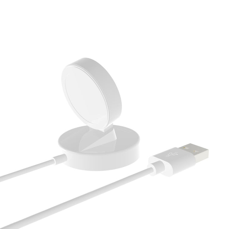 Plastik Universal Smartwatch   Opladningskabel - Hvid#serie_2