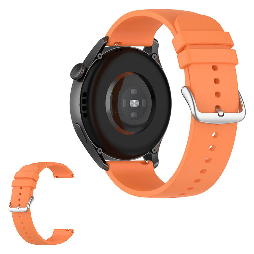 22mm Universal simple watch strap - Orange#serie_4