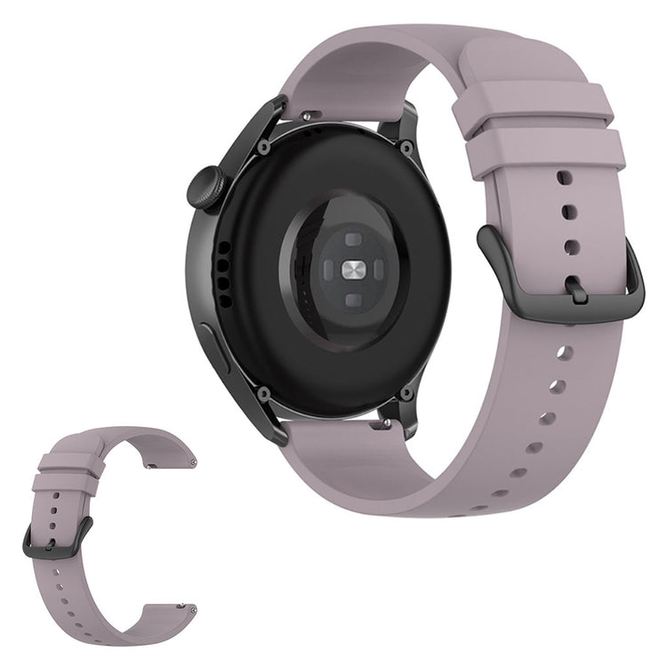 22mm Universal simple watch strap - Light Purple#serie_8