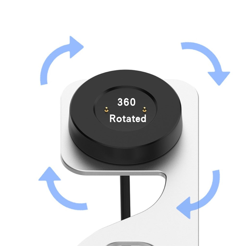 Metal Universal Smartwatch   Ladestation - Sølv#serie_2