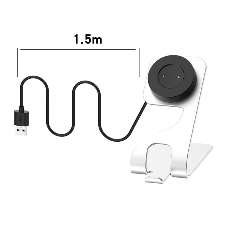 Metal Universal Smartwatch   Ladestation - Sølv#serie_2