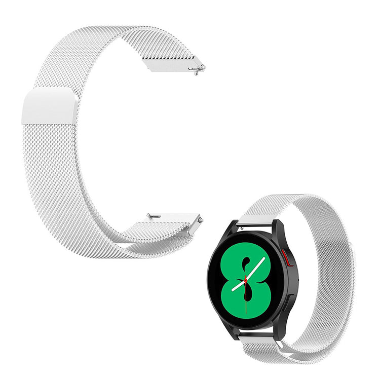 20mm Universal simple stainless steel watch strap - Silver#serie_1