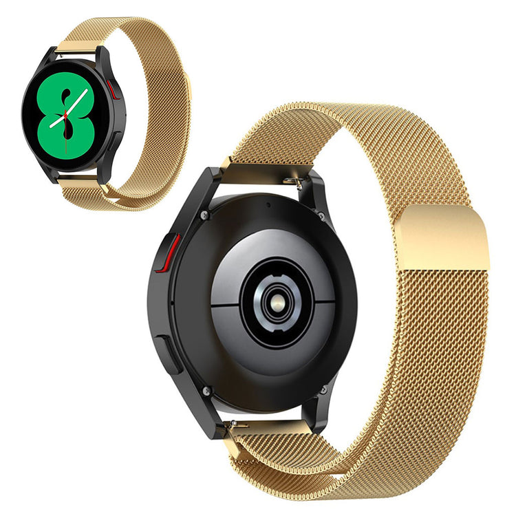 20mm Universal simple stainless steel watch strap - Gold#serie_2