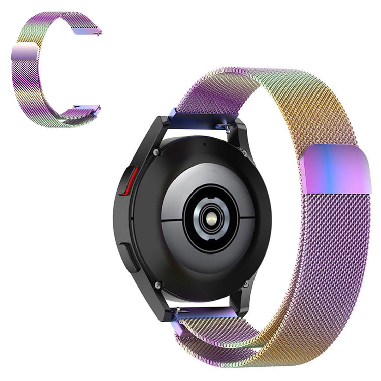 20mm Universal simple stainless steel watch strap - Colorful#serie_4