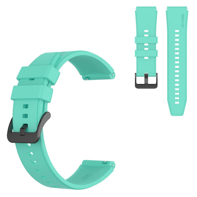 22mm Universal silicone watch strap - Cyan#serie_9