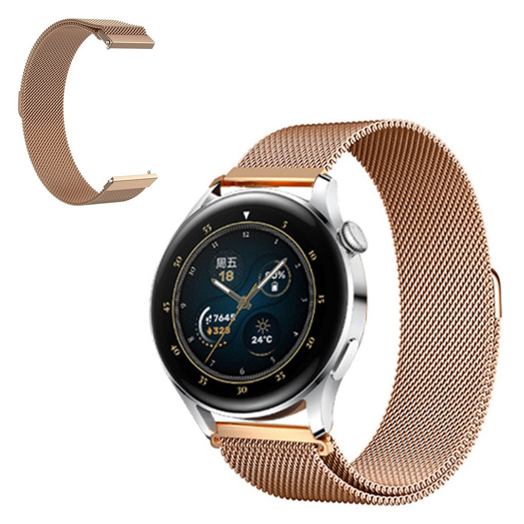 Universal milanese stainless steel watch band - Rose Gold#serie_5